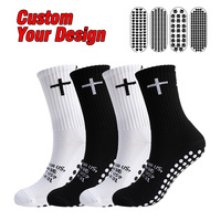 Chaussettes de sport professionnelles pour hommes, absorbantes, protectrices, épaisses, avec semelle en tissu éponge, antidérapantes, respirantes, pour le football