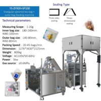 Machine d'emballage automatique pour sachets de café filtre |   Système intégré d'étiquetage et de mise en sac