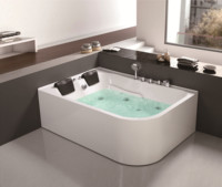 Jupe à 2 faces pour 2 personnes, bain à jets, bain-douche, avec accoudoirs, pas cher