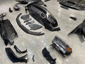 批发随机存取存储器1500 TRX车身套件前保险杠霸王龙风格转换套件，适用于道奇随机存取存储器1500越野外部升级配件 - Product Image 4
