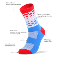 Chaussettes Personnalisées OEM MOQ Échantillon Rapide, Chaussettes de Course et de Sport pour Homme, Chaussettes de Cyclisme et de Basket-ball Athlétiques avec Logo Personnalisé