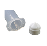 Seringue de distribution de colle UV SZF Double Micro DBS-US2-PP-55 55CC PP transparente/ambre/noire pour machine de moulage par injection