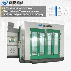 Cabine de peinture automobile entièrement automatique à chauffage au gaz, haute efficacité et performance stable, pour <span class=keywords><strong>site</strong></span> commercial de camions - Product Image 2