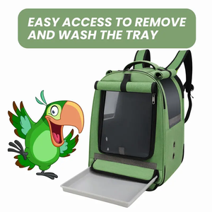 Pet Carrier Sac à dos Sac TravelBird Sac à dos-Portable Perroquet Pet Travel Carrier - Product Image 6