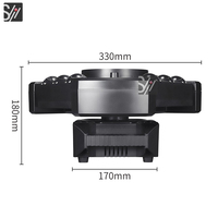 Lumières de scène LED mobiles 150W Bee Eye, faisceau laser DMX, éclairage de scène LED pour bar, discothèque, KTV, soirées, boîtes de nuit