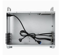 Boîtier de PC de jeu MATX tout en aluminium, châssis de bureau en aluminium usiné CNC