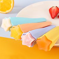 Moule à glace en silicone réutilisable pour bébé avec couvercles pour sucettes glacées