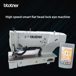 1790 completamente automatica testa piatta asola macchina per abbigliamento computerizzato cucito asola sui vestiti - Product Image 2