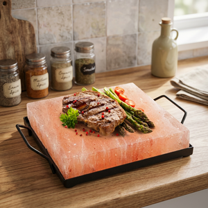 Bloque de Sal del Himalaya Refinada de Primera Calidad 2026, Redondo, para Cocinar y Asar, Uso en Cocina, Tamaño Personalizable - Product Image 1
