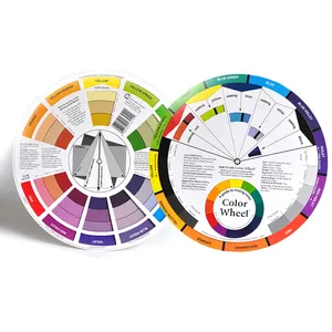 Tatuaggio a 12 colori colori carta carta carta cerchio colletto cromatico sopracciglia tatuaggi Design unghie professionale pigmento forniture per il trucco - Product Image 1