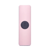 Télécommande rose en alliage d'aluminium pour projecteurs portables et mini-enceintes - avec touches Mute, Mode et Navigation