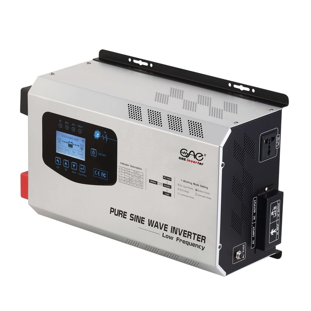 Power Inverter 1500W Inverter 12V 220V 2kw 3kw for Home Use with Battery AC Socket RS485