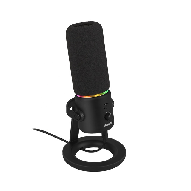 797AUDIO D502 USB Mic RGB Gaming Microphone for PC for Phone Professional Condenser Microphone for Podcast