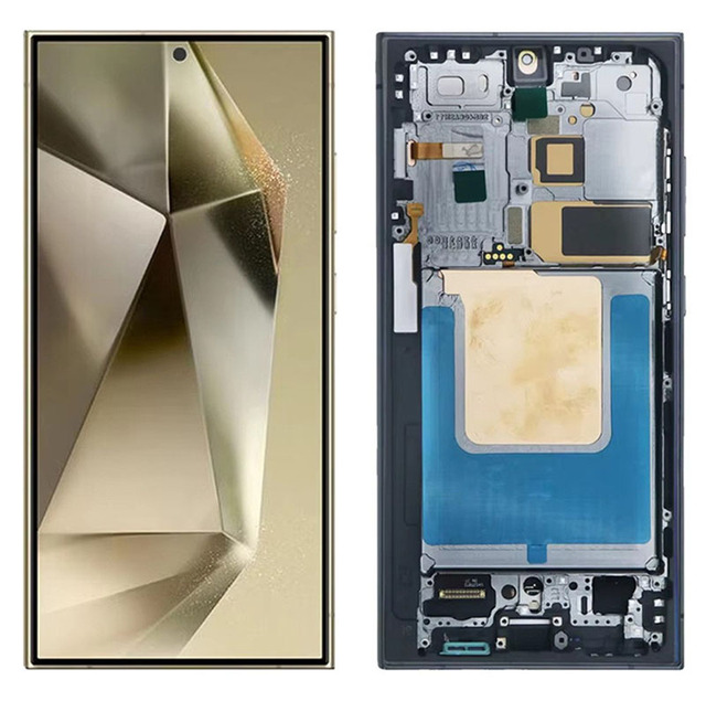 High Quality Original OLDE Phone Screen for Samsung Galaxy S24 Ultra Screen with Display and Frame Repair the Screen