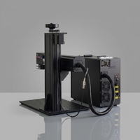 Machine de gravure laser portable à fibre 30W 20W 50W, machine de découpe laser pour métal, machine de marquage laser à fibre pour métaux