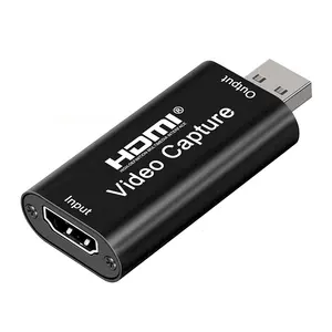 Xput UVC USB 2.0 비디오 캡처 카드 1080P 30Hz HDMI 비디오 캡처 카드 장치 라이브 스트리밍