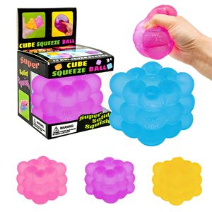 Factory Needoh Frosted Cube Squishy <b>Toy</b> TPR Maltose Slow Rise Stress Relief Sensory Fidget for Office Gift Box Set Wholesale CPC - Product Image 2