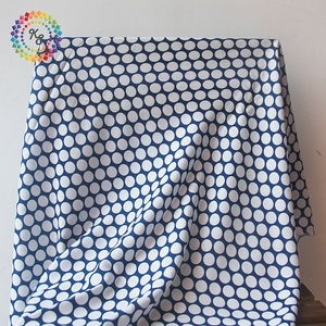 Thiết Kế Cổ Điển Chấm Bi In Ấn <span class=keywords><strong>Polyester</strong></span> <span class=keywords><strong>Crepe</strong></span> Vải Voan - Product Image 4