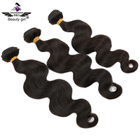Expédition de nuit, prix abordable, cheveux cambodgiens bruts, extensions de cheveux humains non traités, lot de mèches ondulées
