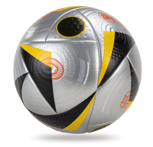 Balón de fútbol plateado estilo <span class=keywords><strong>Copa</strong></span> de Europa y <span class=keywords><strong>Copa</strong></span> América modelo n. ° 5 para la Liga de Campeones adhesivo fútbol PU cuero nuevo modelo - Product Image 2
