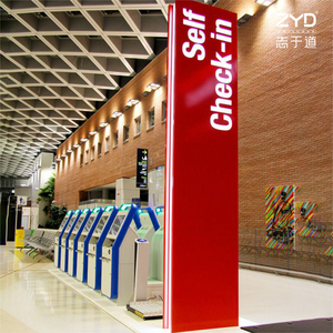 Señalización Direccional de Primera Calidad para Embarque Prioritario y Conexión de <span class=keywords><strong>Tránsito</strong></span> para Sistema de Señalización de Aeropuerto Internacional de Gran Tamaño - Product Image 4