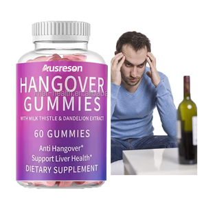 Ausreson Melkdistel Kater Gummies Private Label Veganistisch Supplement <span class=keywords><strong>Anti</strong></span> Kater Gummy Kater Gummies - Product Image 1