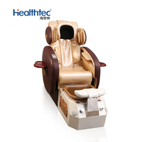 Sillón de Pedicura para Masaje Corporal y Spa de Pies con Múltiples Funciones