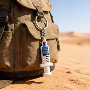 Брелок-стетоскоп медсестры из ПВХ, силикона и цинкового сплава, экологичный, прочный, рекламные сувениры, принимаем заказы на 3D-изготовление - Product Image 4