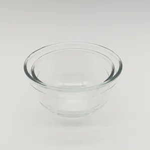 Glass Mixing Bowl LINUO Hot Selling Heat Resistant Glass Mixing Bowl Round Salad Bowls