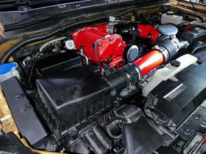 طقم شاحن توربيني جديد عالي الدقة من YIZHUO-RACING بتصميم مزدوج اللولب للتحكم في تعزيز الأداء لمحرك نيسان تيرا سعة <span class=keywords><strong>2</strong></span>.5 لتر - Product Image 3