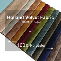 Tissu en velours hollandais tricoté imprimé à motif froissé, idéal pour les housses de canapé - Nouvelle collection Hometextile en promotion
