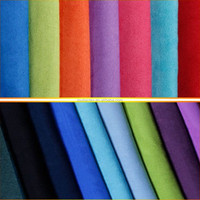 Tissu en daim brossé d'un côté en polyester d'approvisionnement d'usine Tissu en tissu textile en microfibre en daim