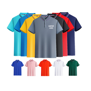 Competitive Price Customized logo Lapel Collar Polo Shirt Golf Polo t Shirt 100% Polyester Men Polo Shirt