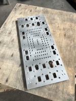 Fabricación de Chapa Metálica, Corte Láser de Aluminio Personalizado, Piezas de Doblado Utilizadas para Mesa Plegable de Liberación Rápida para Puerta Trasera
