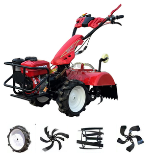 Hot Sale 7.5HP Gasoline Mini Ploughing Machine Motor Power Tiller Cultivator for Agricultural Machinery Equipment Farmers - Product Image 2