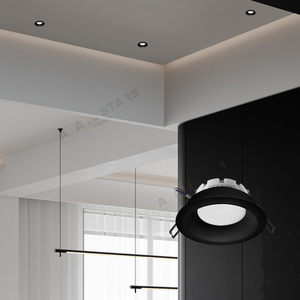 Villa estilo Popular Circular Mr16 marco lámpara foco módulo Shell Gu10 Gu5.3 Gx53 instalación techo Led <span class=keywords><strong>luz</strong></span> carcasa - Product Image 1