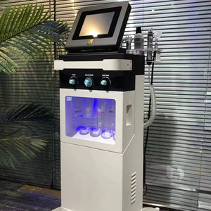 Máquina facial de microdermoabrasión con hidrodiamantes 10 en 1, la promoción más popular, con oxígeno, chorro de agua y belleza hidra. - Product Image 1