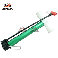 Outils de pompage SNOR, pompe à air haute pression gonflable pour moto, pour peinture cuite 35/315 mm, base en plastique bleu
