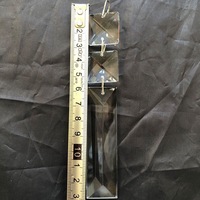 Rideau de perles triangulaires en cristal de 1 mètre pour plafond, idéal pour la décoration de la maison et de mariages, finition polie
