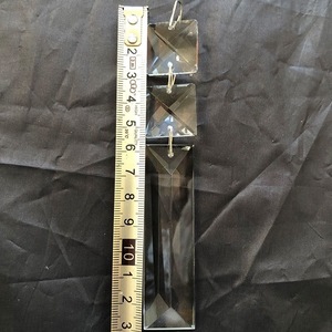 Cortina de Cuentas Colgante de Techo con Prisma Triangular de Cristal de 1 Metro para Decoración del Hogar y Bodas, Pulido - Product Image 6