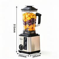 Blender 8-in-1 4L 9500W Blender Komersial Tugas Berat Penggiling Daging Pengolah Makanan Penggiling Jus