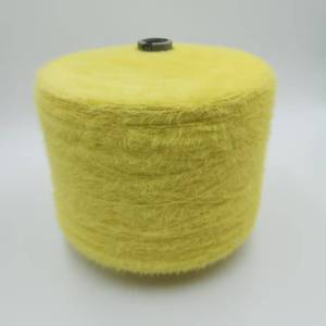 100% nylon Mink tóc lông sợi cho dệt kim hàng may mặc - Product Image 1