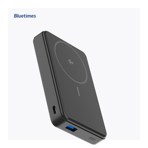 Bluetimes 10000mAh Affichage Numérique Support Pliant Support Qi2 Charge Rapide Magnétique Sans Fil Power Bank - Product Image 2