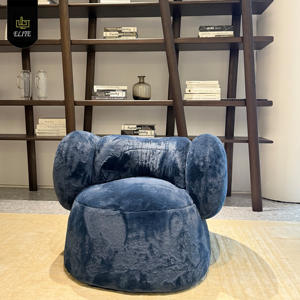 Sillón de ocio de Metal <span class=keywords><strong>Lin</strong></span> de lujo moderno, reposabrazos bajo, nuevo diseño, sala de estar de Hotel, sofá individual Perezoso - Product Image 5