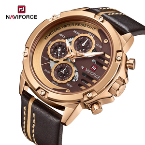 นาฬิกา NAVIFORCE 9110 ขายดี นาฬิกาข้อมือผู้ชายแบบสั่งทำพิเศษ ตลาดขายส่งนาฬิกาที่กวางโจว - Product Image 1