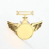 Medalla Universal de oro, plata y bronce, troquelado en blanco, para maratón, alas de Metal, fabricación de medallas personalizadas