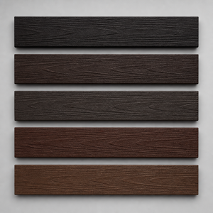 Plancher extérieur en composite polyuréthane de 5e génération 3600x176x25mm à grain de bois profond avec système de vis cachées - Product Image 3