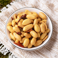 Cacahuetes en Lata de 200g, Mezcla de 3 Sabores: Cubiertos con Ajo, Sazonados con Chile, Cinco Especias, Bocadillo Listo para Comer con Cerveza, Proveedor Mayorista OEM