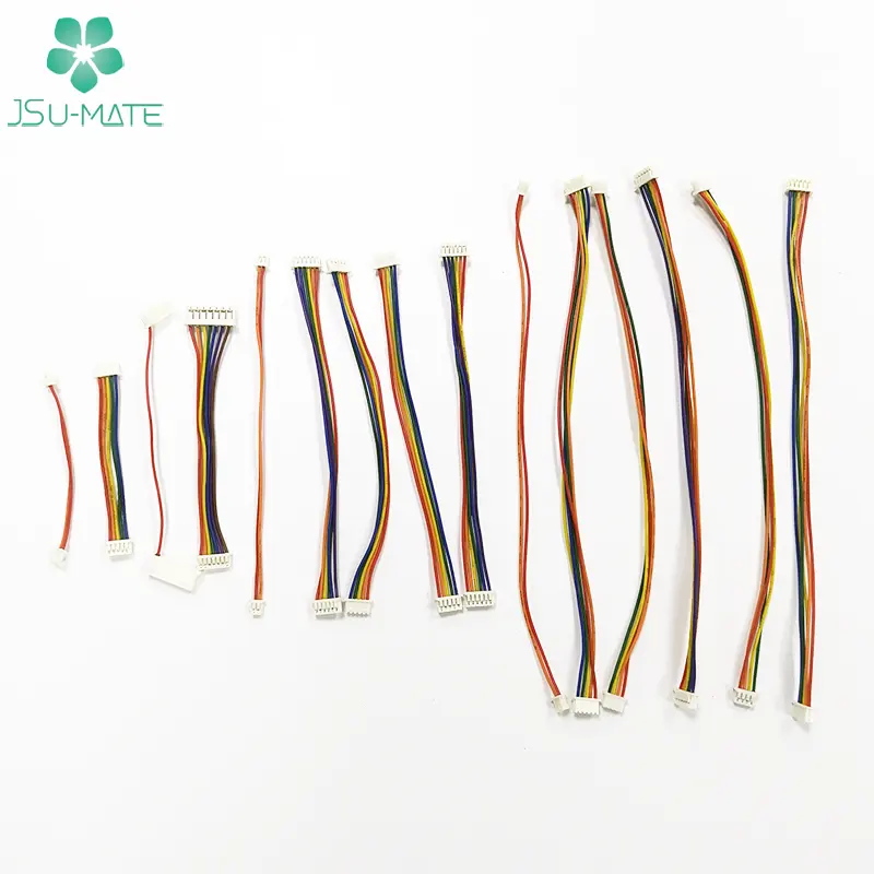 Custom Molex/JST SH ZH PH XH מחבר מסוף כבל הרכבה חוט לרתום Molex/JST 2 3 4 5 6 7 8 9Pin כבל