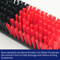 Kit de nettoyage de bétail de qualité industrielle personnalisable brosse à rouleau à poils en nylon brosse à gratter de massage de vache nouveau soin du bétail